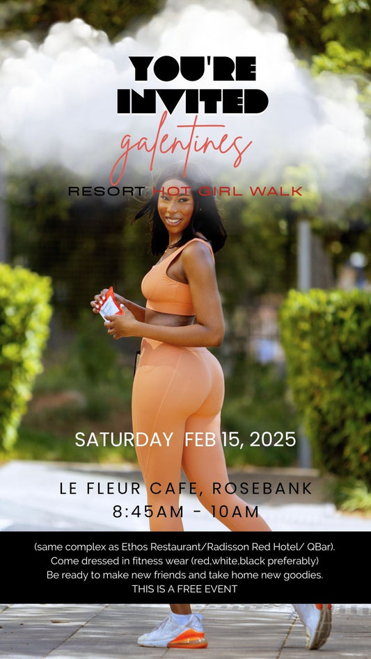 Our first community event - RESORT Galentines HOT GIRL WALK, Johannesburg