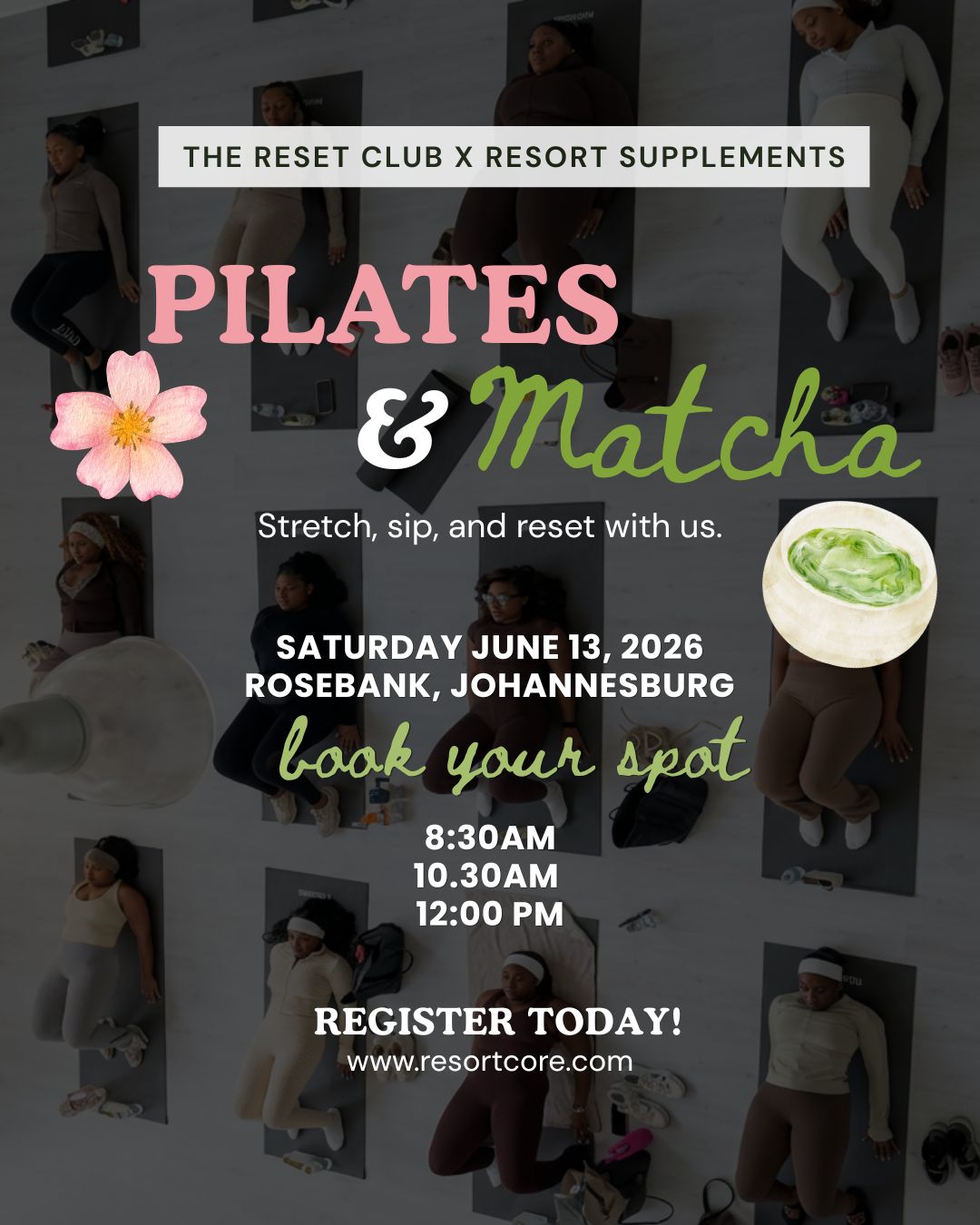 Pilates & Matcha - Rosebank, GP